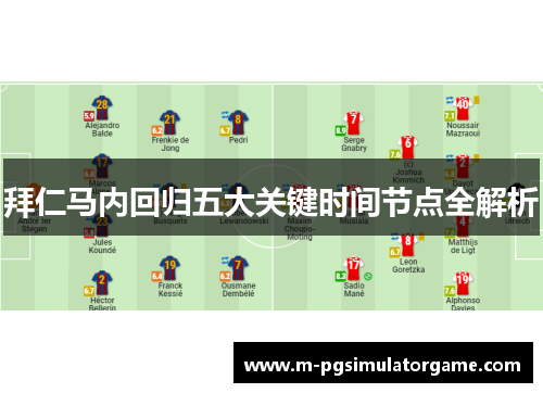 拜仁马内回归五大关键时间节点全解析